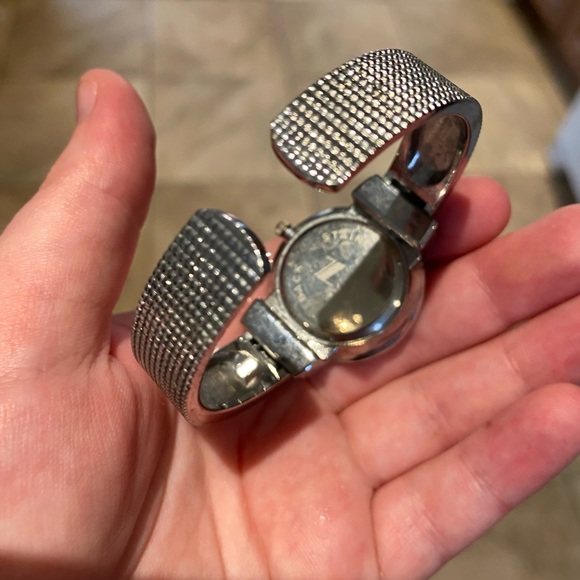 Silver Women’s Open Bangle Watch - Picture 3 of 8